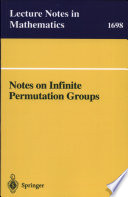 Notes on infinite permutation groups /
