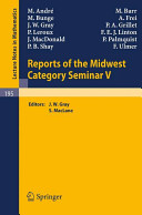 Reports of the Midwest Category Seminar V /