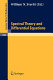 Spectral theory and differential equations : proceedings of the symposium held at Dundee, Scotland, 1-19 July 1974 /