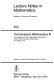 Combinatorial mathematics III : proceedings of the third Australian conference held at the University of Queensland, 16-18 May, 1974 /