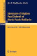 Séminaire d'algèbre Paul Dubreil et Marie-Paul Malliavin : proceedings, Paris 1987-88 (39ème année) /