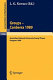 Groups -- Canberra, 1989 : Australian National University Group Theory Program, 1989 /
