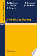 Cylindric set algebras.