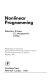 Nonlinear programming ; proceedings /