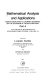Mathematical analysis and applications : essays dedicated to Laurent Schwartz on the occasion of his 65th birthday /