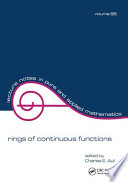 Rings of continuous functions /