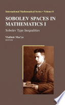 Sobolev spaces in mathematics. Sobolev type inequalities /