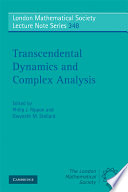 Transcendental dynamics and complex analysis : a tribute to Noel Baker /