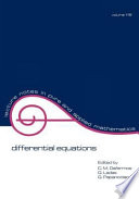 Differential equations : proceedings of the EQUADIFF Conference /