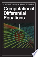 Computational differential equations /