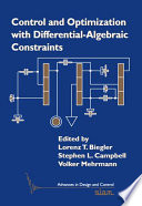 Control and optimization with differential-algebraic constraints /