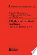 Elliptic and parabolic problems : Pont-à-Mousson, 1994 /