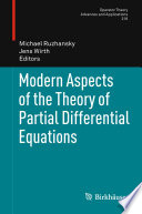 Modern aspects of the theory of partial differential equations /