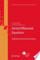 Partial differential equations : modelling and numerical simulation /
