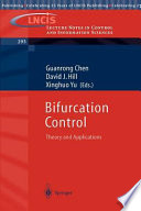 Bifurcation control : theory and applications /