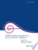 Differential equations and control theory /