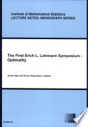 First Erich L. Lehmann Sympoium : Optimality /