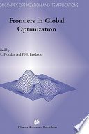 Frontiers in global optimization /