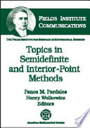 Topics in semidefinite and interior-point methods /