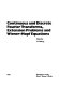 Continuous and discrete Fourier transforms, extension problems, and Wiener-Hopf equations /