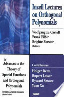 Inzell lectures on orthogonal polynomials /