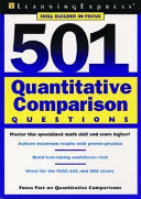 501 quantitative comparison questions.