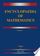 Encyclopaedia of mathematics. an updated and annotated translation of the Soviet "Mathematical encyclopaedia" /