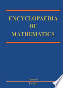 Encyclopaedia of mathematics : an updated and annotated translation of the Soviet "Mathematical encyclopaedia" /