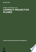 Compact projective planes : with an introduction to octonion geometry /