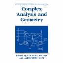 Complex analysis and geometry /