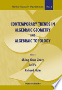 Contemporary trends in algebraic geometry and algebraic topology /