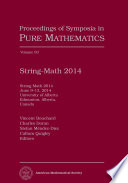 String-Math 2014 : String-Math June 9-13, 2014, University of Alberta, Edmonton, Alberta, Canada /