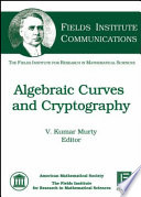 Algebraic curves and cryptography /