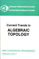 Current trends in algebraic topology /