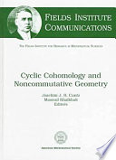 Cyclic cohomology and noncommutative geometry /
