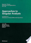 Approaches to singular analysis /