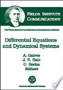 Differential equations and dynamical systems /