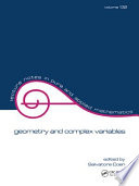 Geometry and complex variables : proceedings of an international meeting on the occasion of the IX centennial of the University of Bologna /