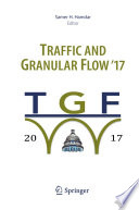 Traffic and Granular Flow '17 /