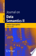 Journal on data semantics II /