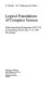 Logical foundations of computer science : third international symposium, LFCS '94, St. Petersburg, Russia, July 11-14, 1994 : proceedings /