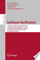Software Verification : 13th International Conference, VSTTE 2021, New Haven, CT, USA,  October 18-19, 2021, and 14th International Workshop, NSV 2021, Los Angeles, CA, USA, July 18-19, 2021, Revised Selected Papers /
