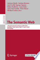 The Semantic Web : 17th International Conference, ESWC 2020, Heraklion, Crete, Greece, May 31-June 4, 2020, Proceedings /