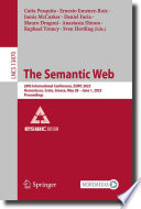 The Semantic Web : 20th International Conference, ESWC 2023, Hersonissos, Crete, Greece, May 28-June 1, 2023, Proceedings /