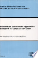 Mathematical statistics and applications : festschrift for Constance van Eeden /
