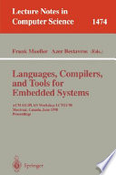 Languages, compilers, and tools for embedded systems : ACM SIGPLAN Workshop LCTES '98, Montréal, Canada, June 19-20, 1998 : proceedings /