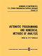 Automatic programming and numerical methods of analysis /