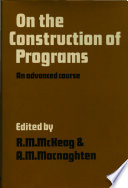 On the construction of programs /