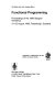 Functional programming : proceedings of the 1989 Glasgow workshop, 21-23 August 1989, Fraserburgh, Scotland /