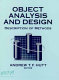 Object analysis and design : description of methods /